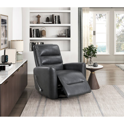 Fauteuil inclinable pivotant avec revêtement en similicuir respirant, meuble de salon de luxe, fauteuil de cinéma