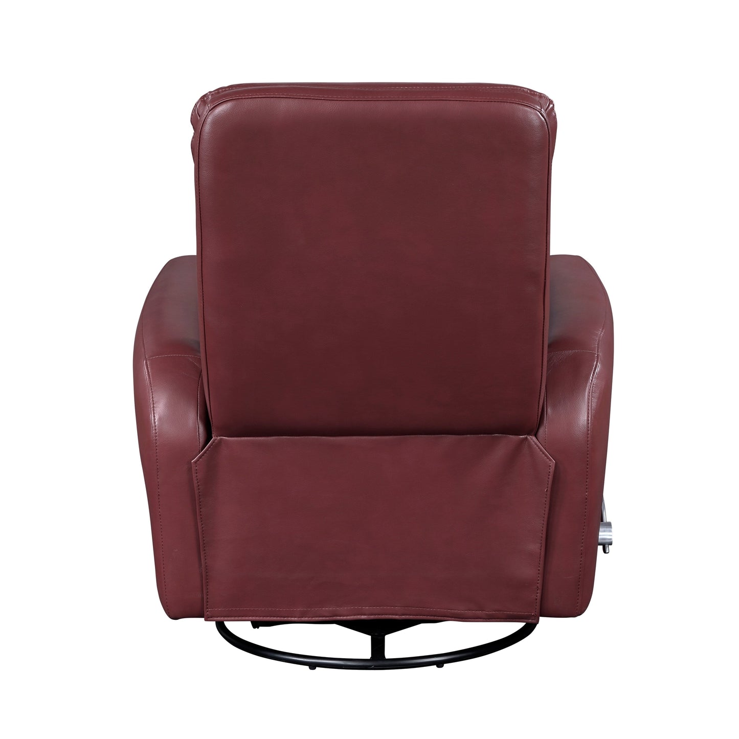 Fauteuil inclinable pivotant avec revêtement en similicuir respirant, meuble de salon de luxe, fauteuil de cinéma