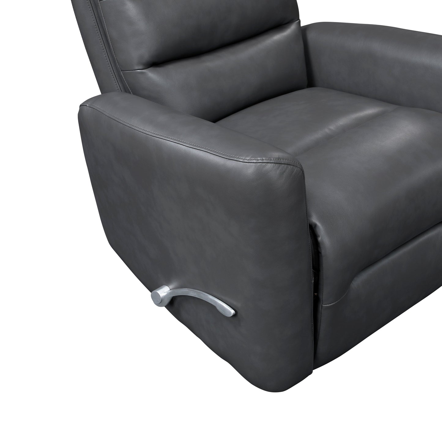 Fauteuil inclinable pivotant avec revêtement en similicuir respirant, meuble de salon de luxe, fauteuil de cinéma