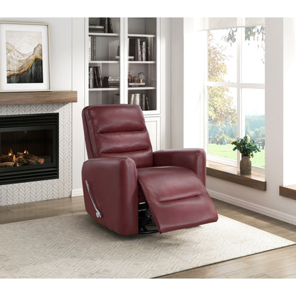 Fauteuil inclinable pivotant avec revêtement en similicuir respirant, meuble de salon de luxe, fauteuil de cinéma
