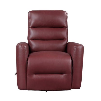 Fauteuil inclinable pivotant avec revêtement en similicuir respirant, meuble de salon de luxe, fauteuil de cinéma