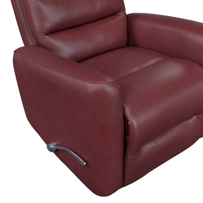 Fauteuil inclinable pivotant avec revêtement en similicuir respirant, meuble de salon de luxe, fauteuil de cinéma
