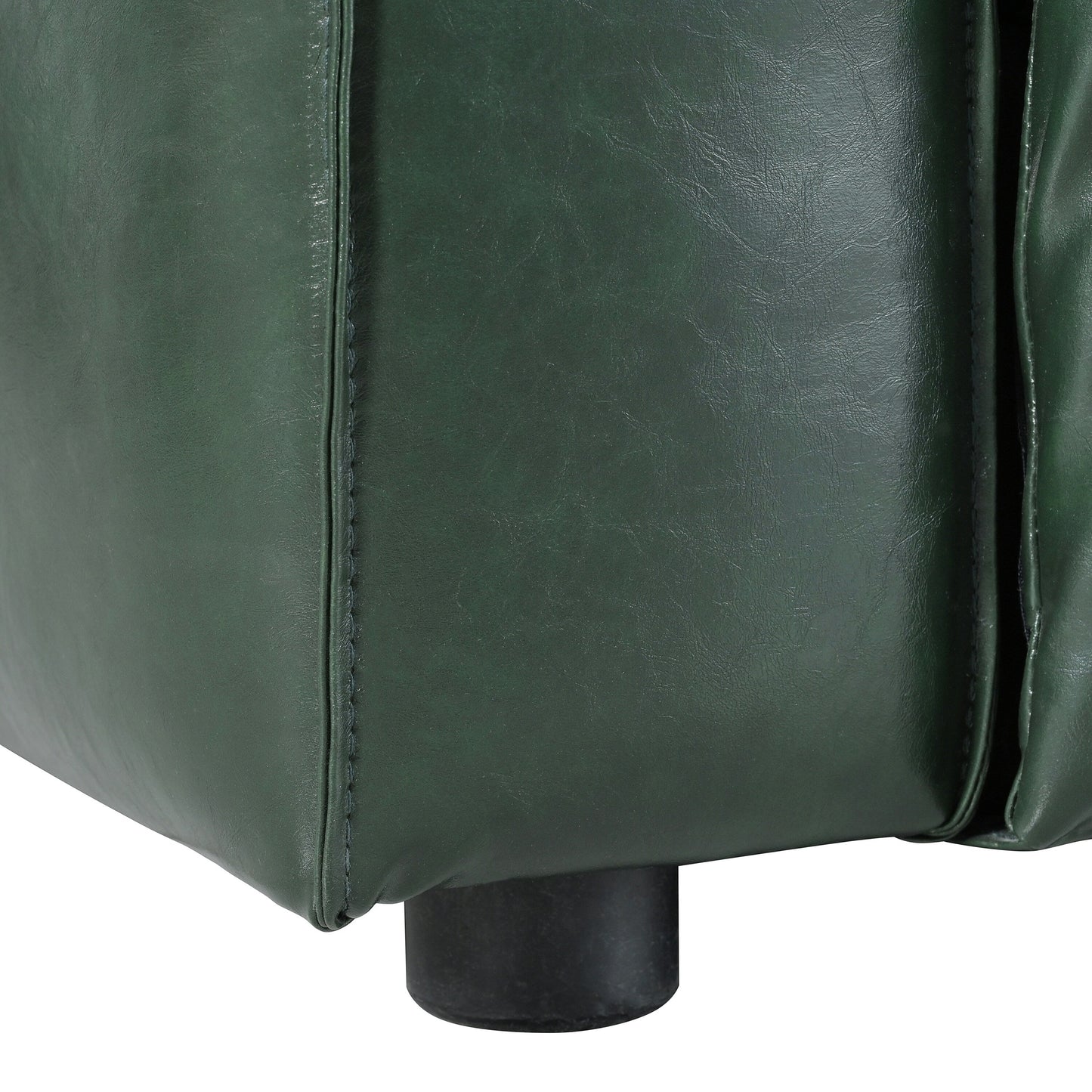 Canapé 3 places en similicuir Goyette par Christopher Knight Home