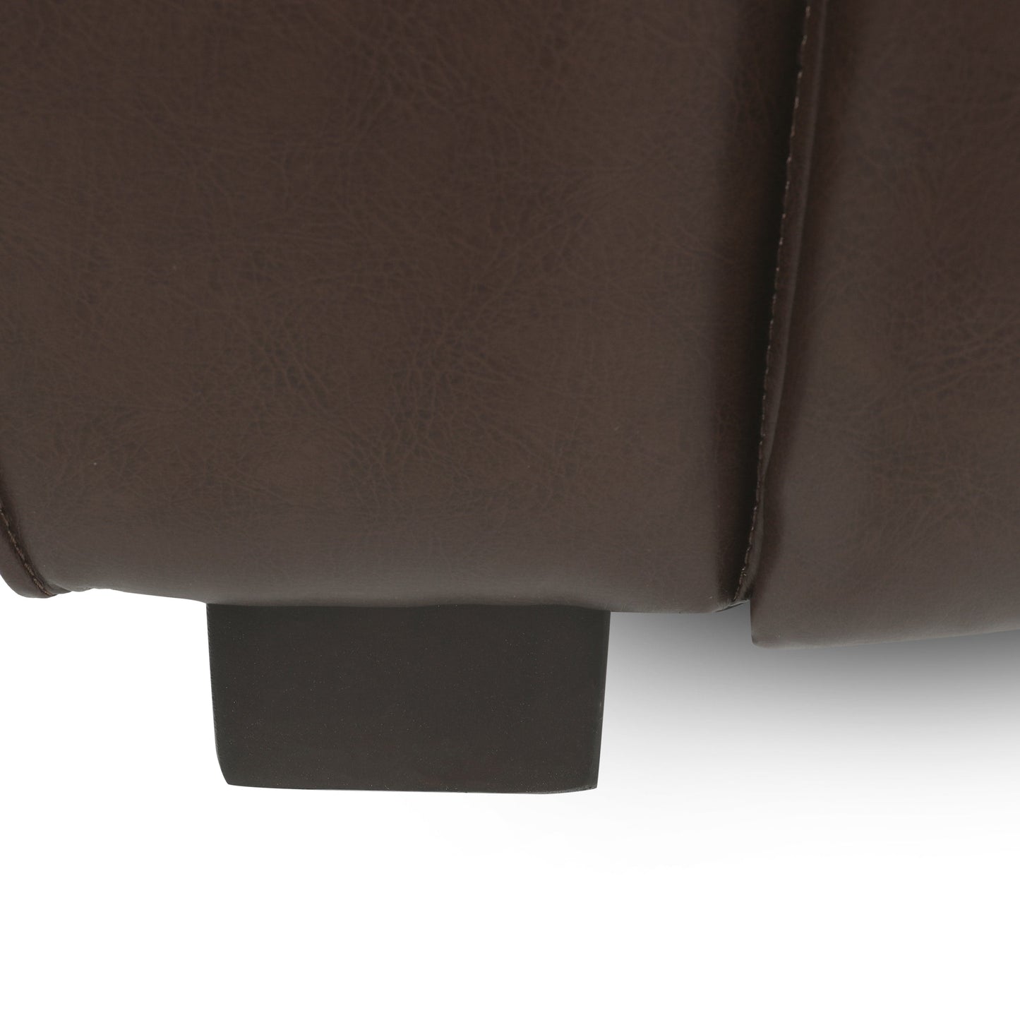 Canapé 3 places en similicuir Goyette par Christopher Knight Home