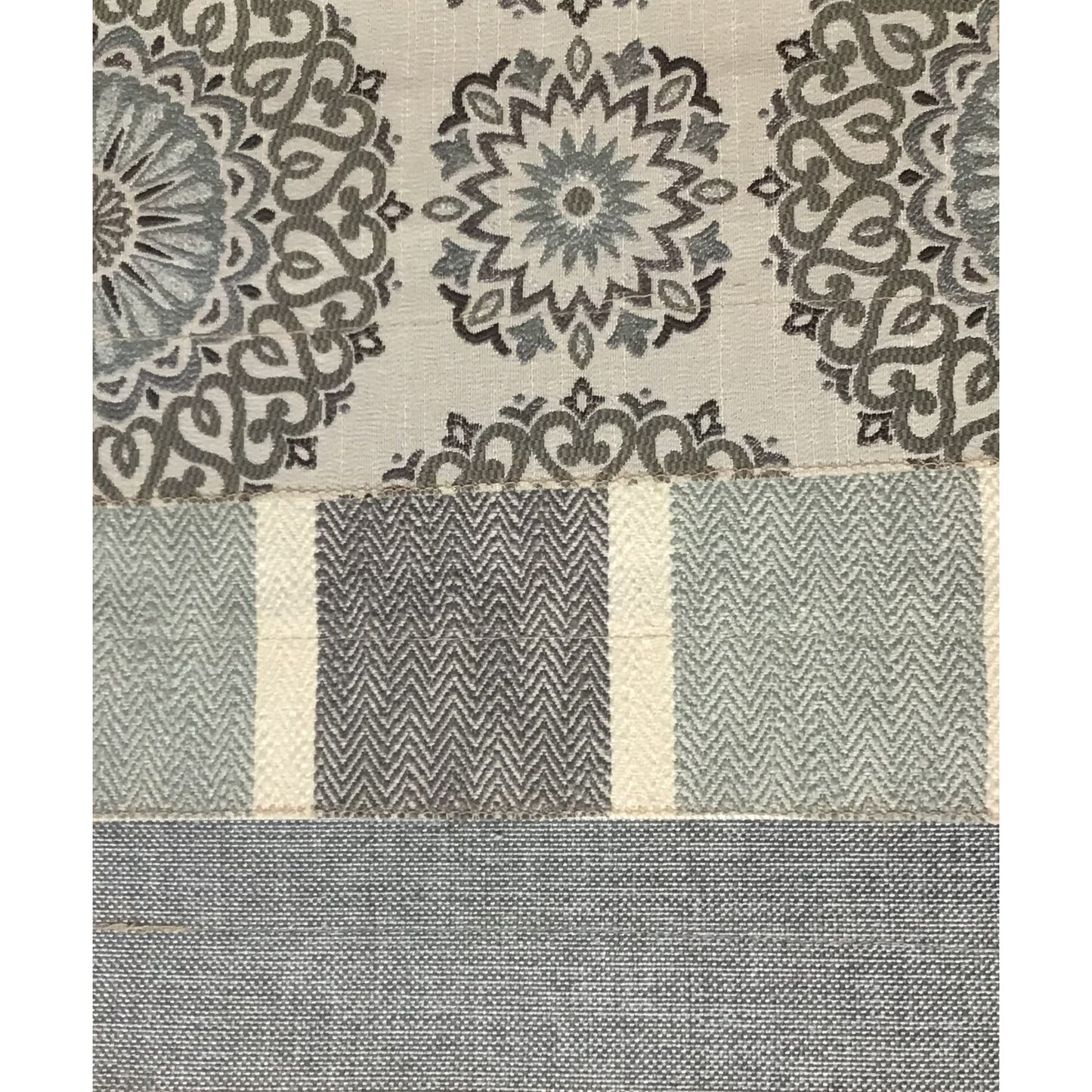 Canapé transitionnel Grande Mist à accoudoirs ronds bleu bébé