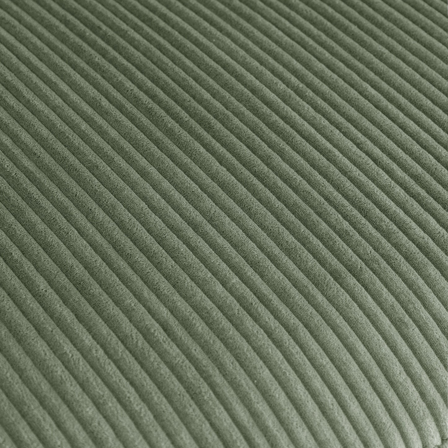 Canapé 2 places vert en polyester de 90 pouces avec coussins de dossier amovibles, 2 oreillers et poufs amovibles