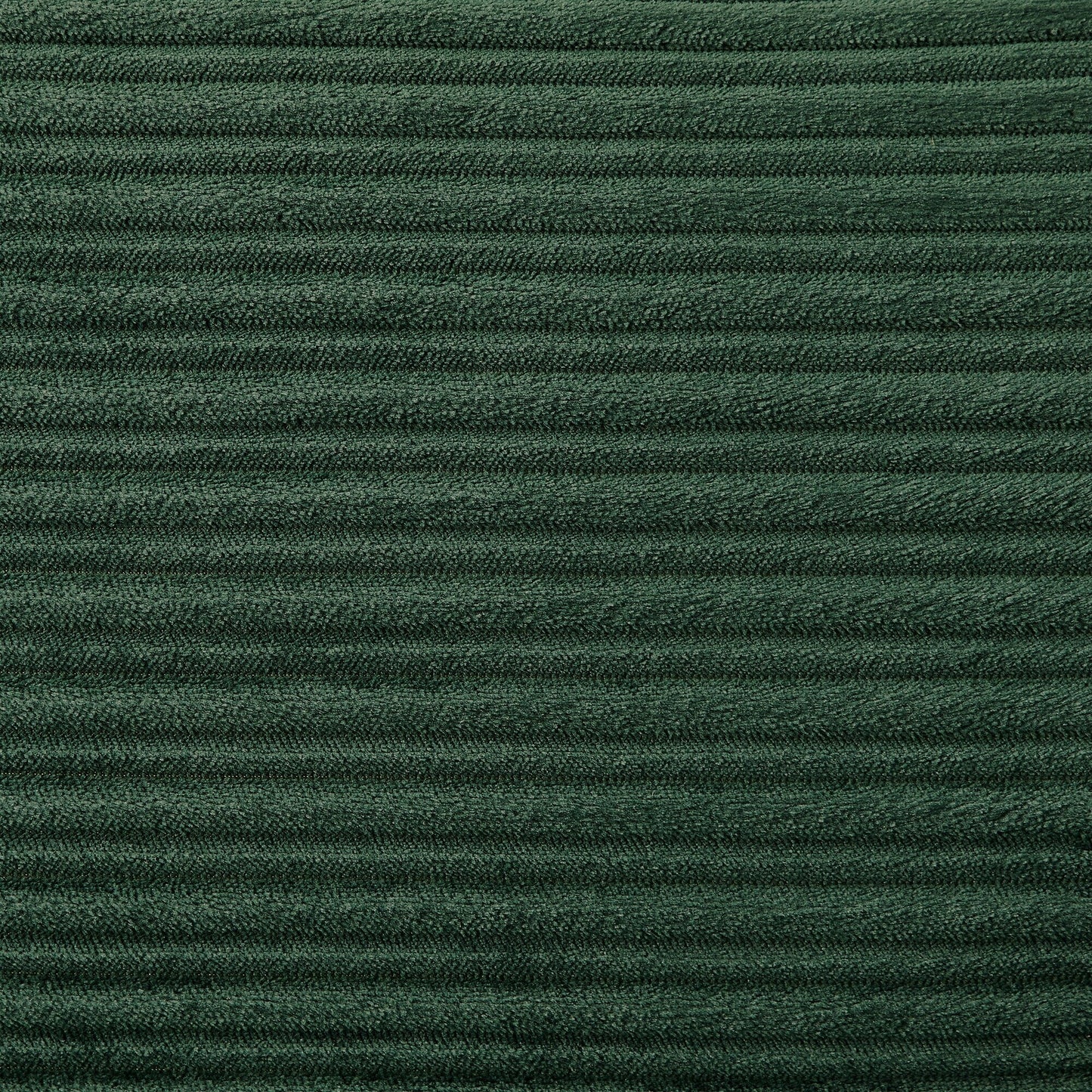 Canapé causeuse en velours côtelé vert moderne 72,8 avec pouf amovible, accoudoirs de rangement, support pour téléphone et deux ports USB