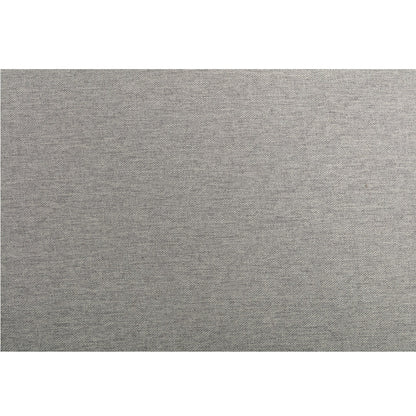 Canapé 2 places en tissu gris moderne de 74,8 pouces avec pieds en fer et coussins confortables