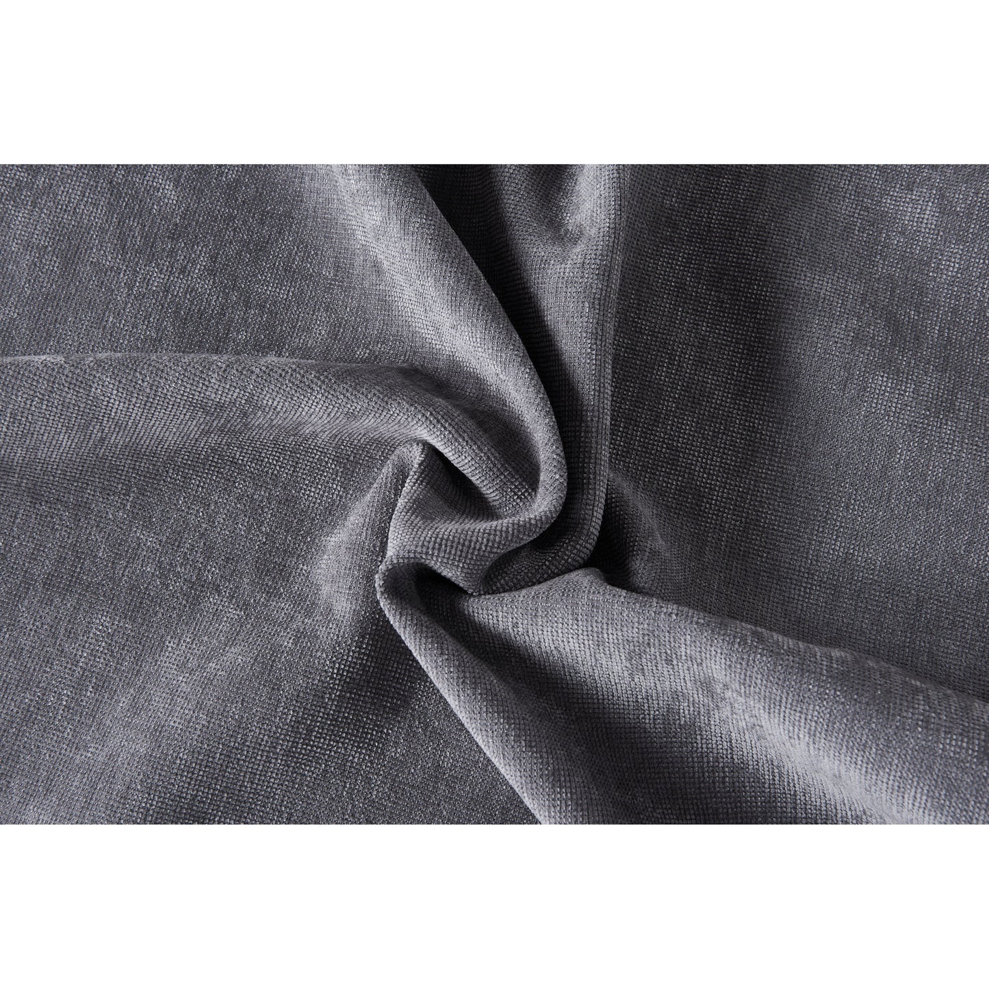 Canapé modulable gris 80,31 en chenille avec cadre en bois massif pour salon