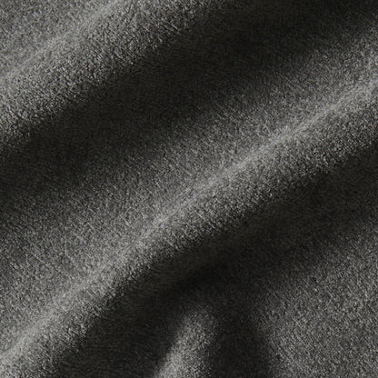 Canapé sectionnel 5 places en velours gris 89'' en forme de L avec coussins doubles, cadre robuste en bois et fer