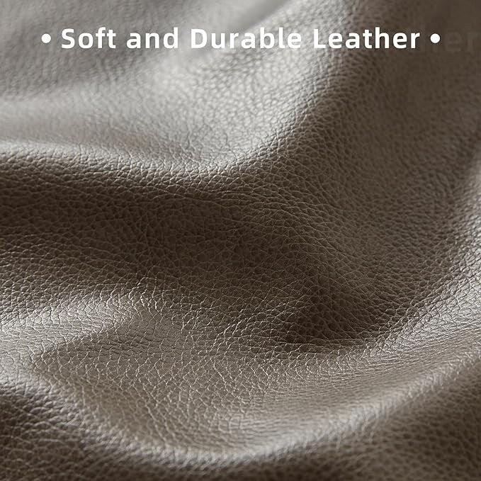 Fauteuil inclinable électrique gris avec chauffage, massage, port USB et repose-pieds allongé