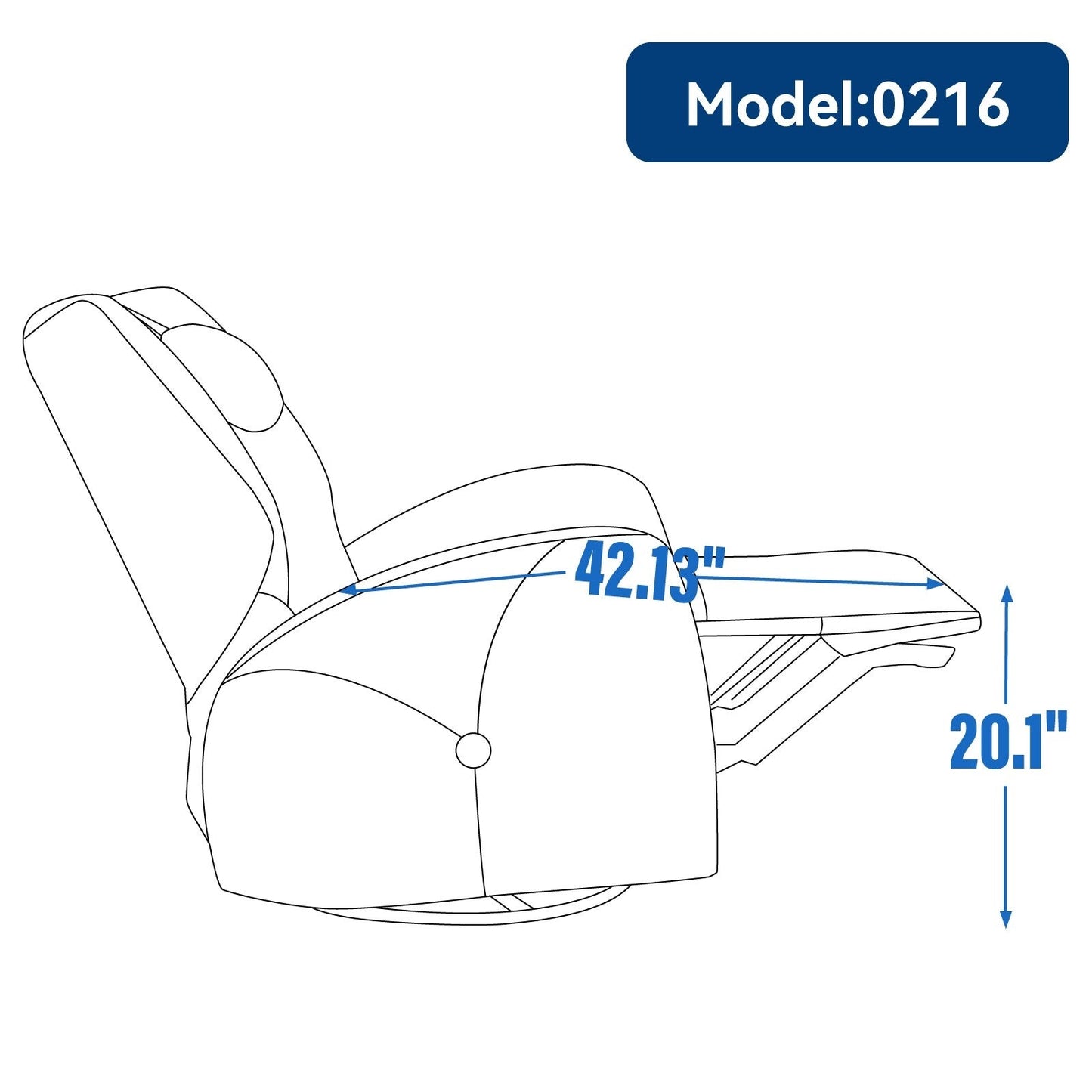 Fauteuil inclinable électrique gris pivotant à 270°, mouvement de bascule, soutien lombaire et cervical, ports de charge USB et Type-C, montage facile