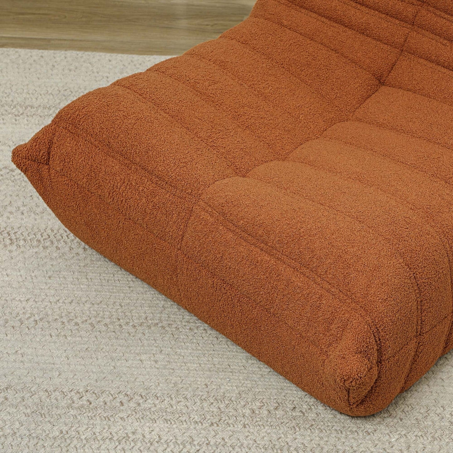 Pouf HOMCOM pour adultes, fauteuil géant au coin du feu, canapé paresseux, canapé pouf avec mousse haute densité confortable