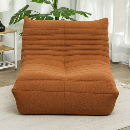Pouf HOMCOM pour adultes, fauteuil géant au coin du feu, canapé paresseux, canapé pouf avec mousse haute densité confortable