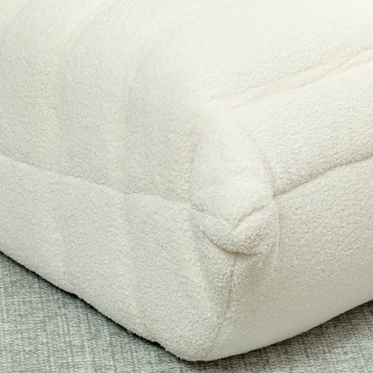 Pouf HOMCOM pour adultes, fauteuil géant au coin du feu, canapé paresseux, canapé pouf avec mousse haute densité confortable