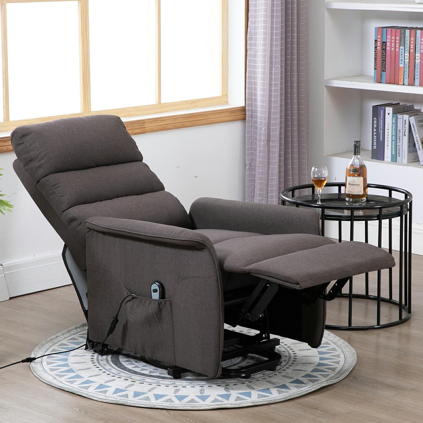 Fauteuil inclinable électrique HOMCOM avec télécommande
