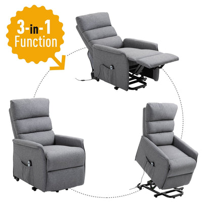 Fauteuil inclinable électrique HOMCOM avec télécommande