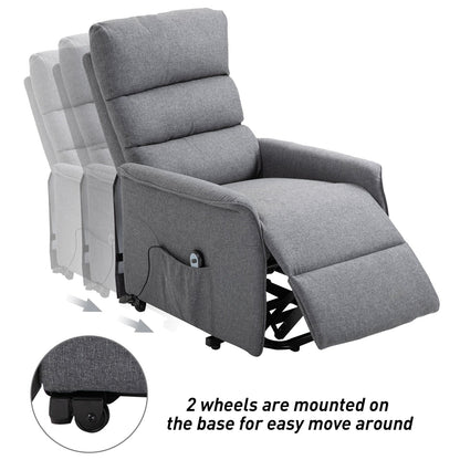 Fauteuil inclinable électrique HOMCOM avec télécommande