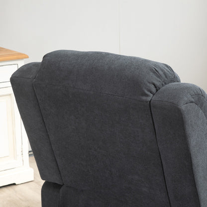 Fauteuil inclinable releveur électrique HOMCOM pour personnes âgées de grande taille avec massage