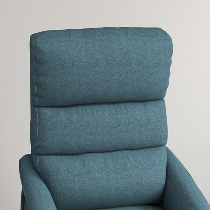 Fauteuil releveur électrique HOMCOM pour personnes âgées, montage facile, tissu releveur avec télécommande