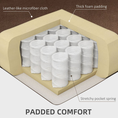 Fauteuil inclinable releveur électrique HOMCOM, fauteuil de massage ergonomique avec 4 positions et chauffage