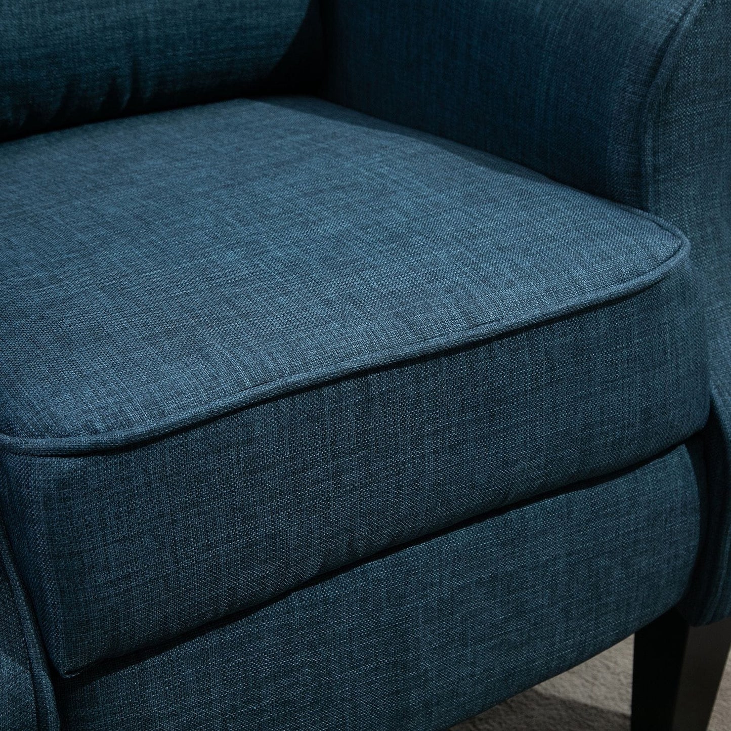 Fauteuil de massage vibrant et chauffant HOMCOM, canapé d'appoint rembourré, fauteuil inclinable de massage avec télécommande