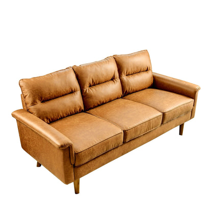 HOOOWOOO Meubles de salon 71 Canapé 3 places moderne en tissu rembourré