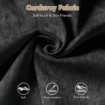 HOOOWOOO Meubles de salon Canapé-lit rembourré en velours côtelé moderne