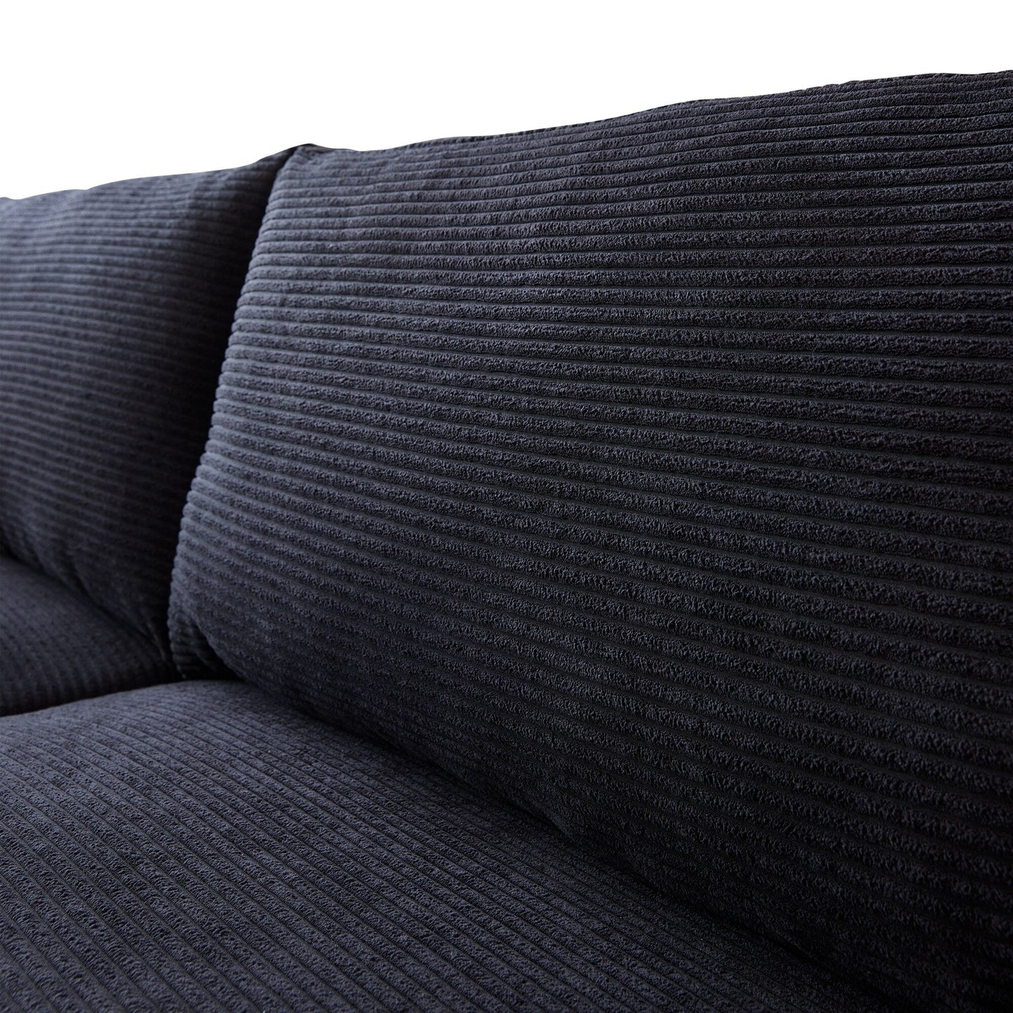 Canapé rembourré moderne du milieu du siècle HOOOWOOO avec coussins roulés