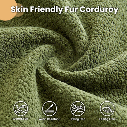 Canapé de sol moderne en velours côtelé HOOOWOOO