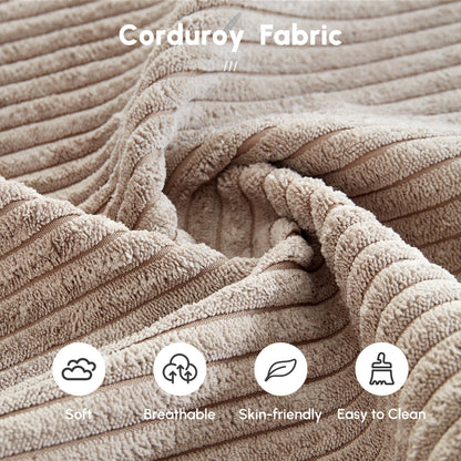 HOOOWOOO Canapé-lit en tissu moderne et amélioré