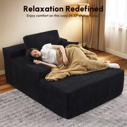 HOOOWOOO Canapé-lit en tissu moderne et amélioré