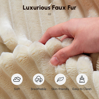 HOOOWOOO Canapé-lit en tissu moderne et amélioré