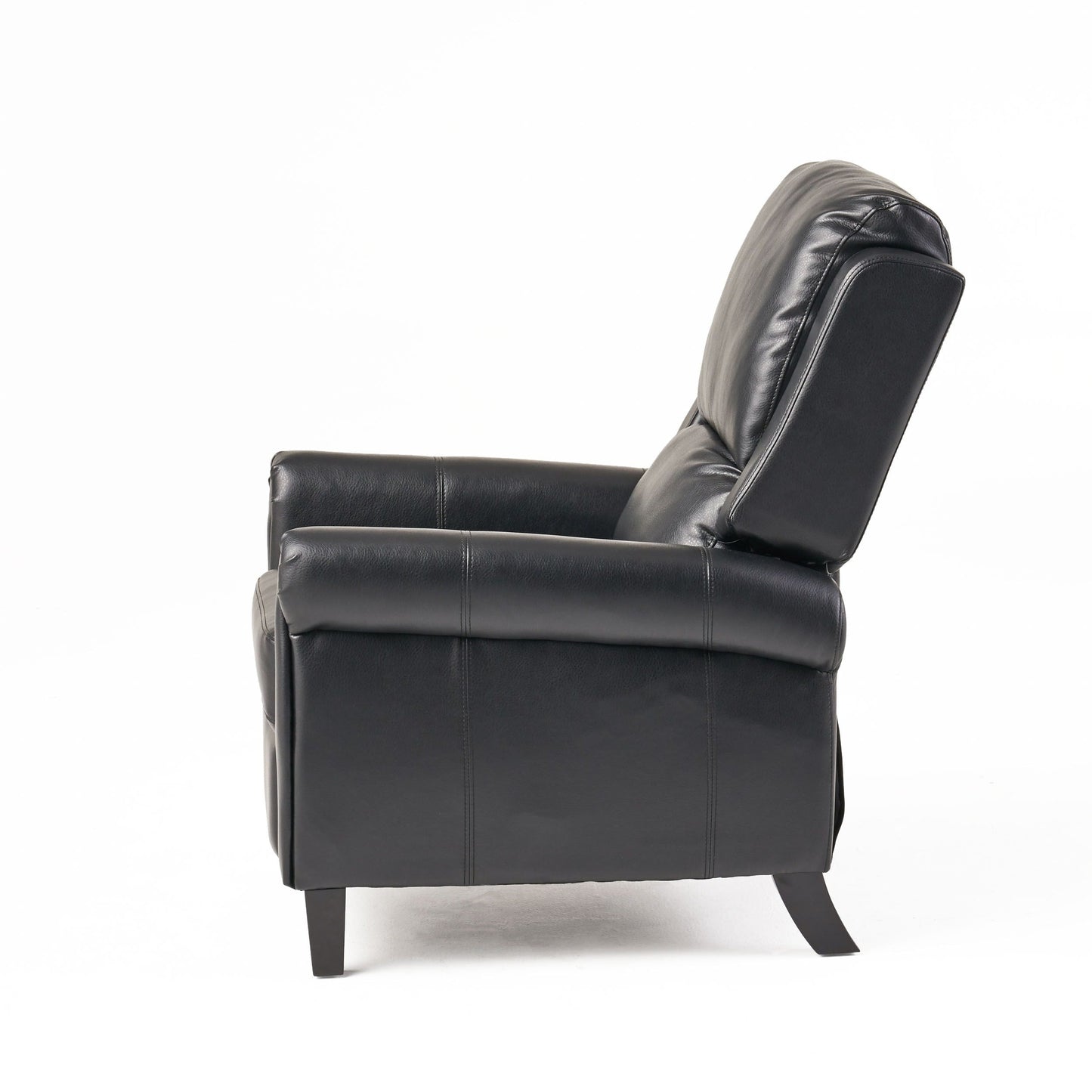 Fauteuil club inclinable en cuir PU Haddan par Christopher Knight Home