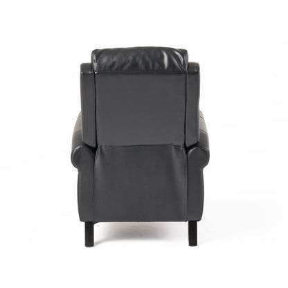 Fauteuil club inclinable en cuir PU Haddan par Christopher Knight Home