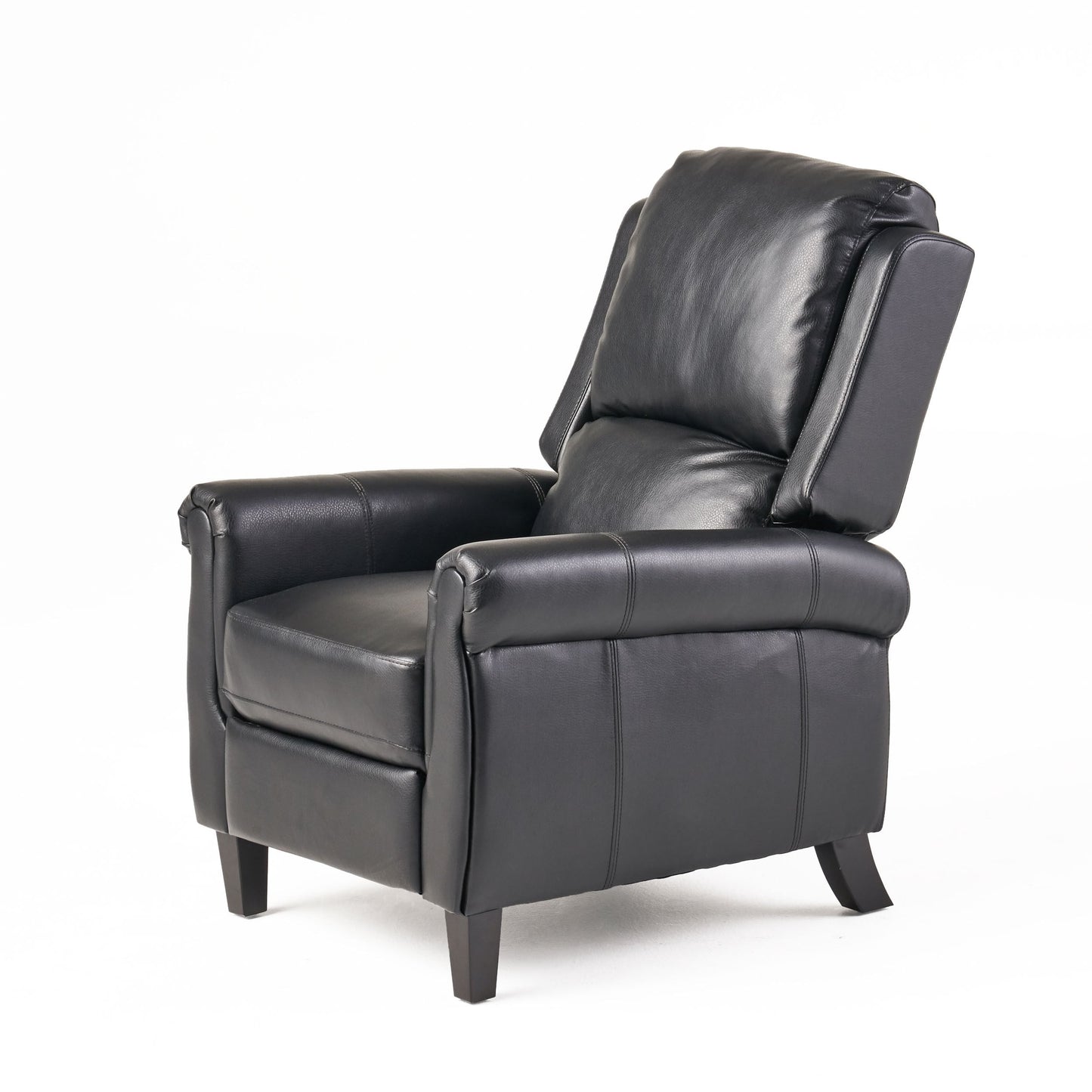 Fauteuil club inclinable en cuir PU Haddan par Christopher Knight Home