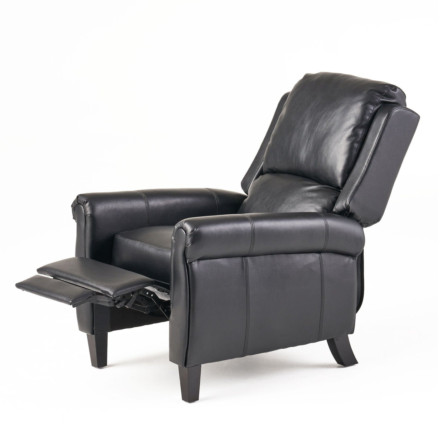 Fauteuil club inclinable en cuir PU Haddan par Christopher Knight Home