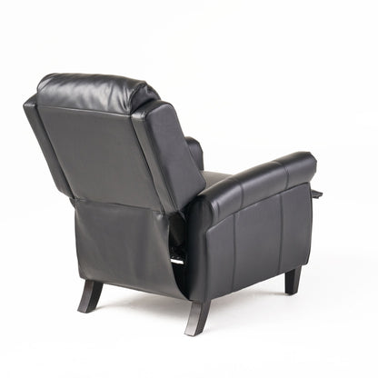 Fauteuil club inclinable en cuir PU Haddan par Christopher Knight Home
