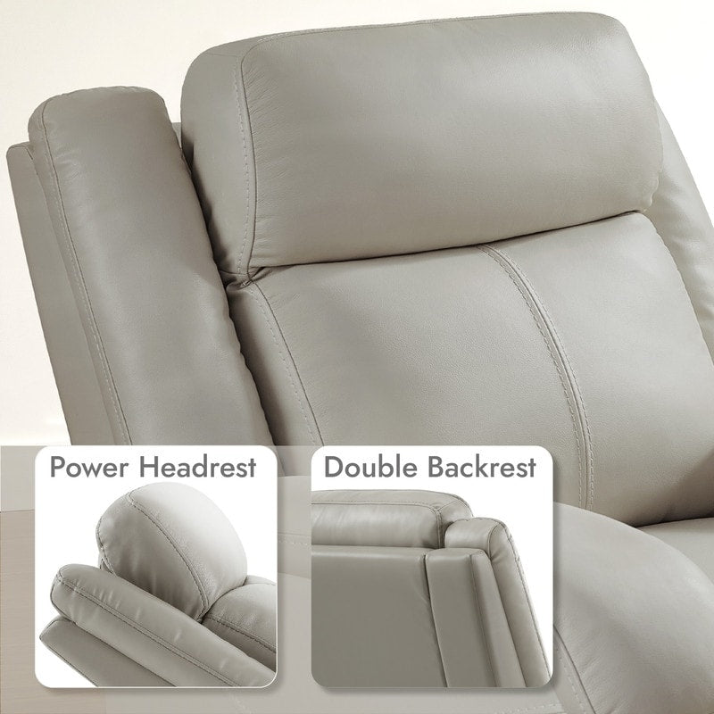 Fauteuils inclinables électriques Hadlee avec appui-tête électrique et ports de charge