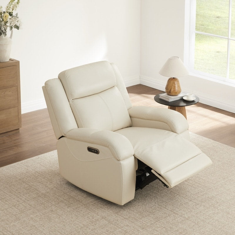 Fauteuils inclinables électriques Hadlee avec appui-tête électrique et ports de charge