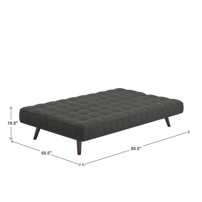 Futon capitonné en chenille de transition Halden par iNSPIRE Q Modern