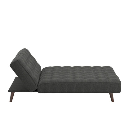 Futon capitonné en chenille de transition Halden par iNSPIRE Q Modern