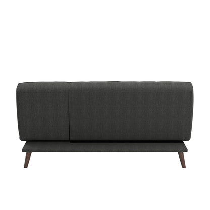 Futon capitonné en chenille de transition Halden par iNSPIRE Q Modern