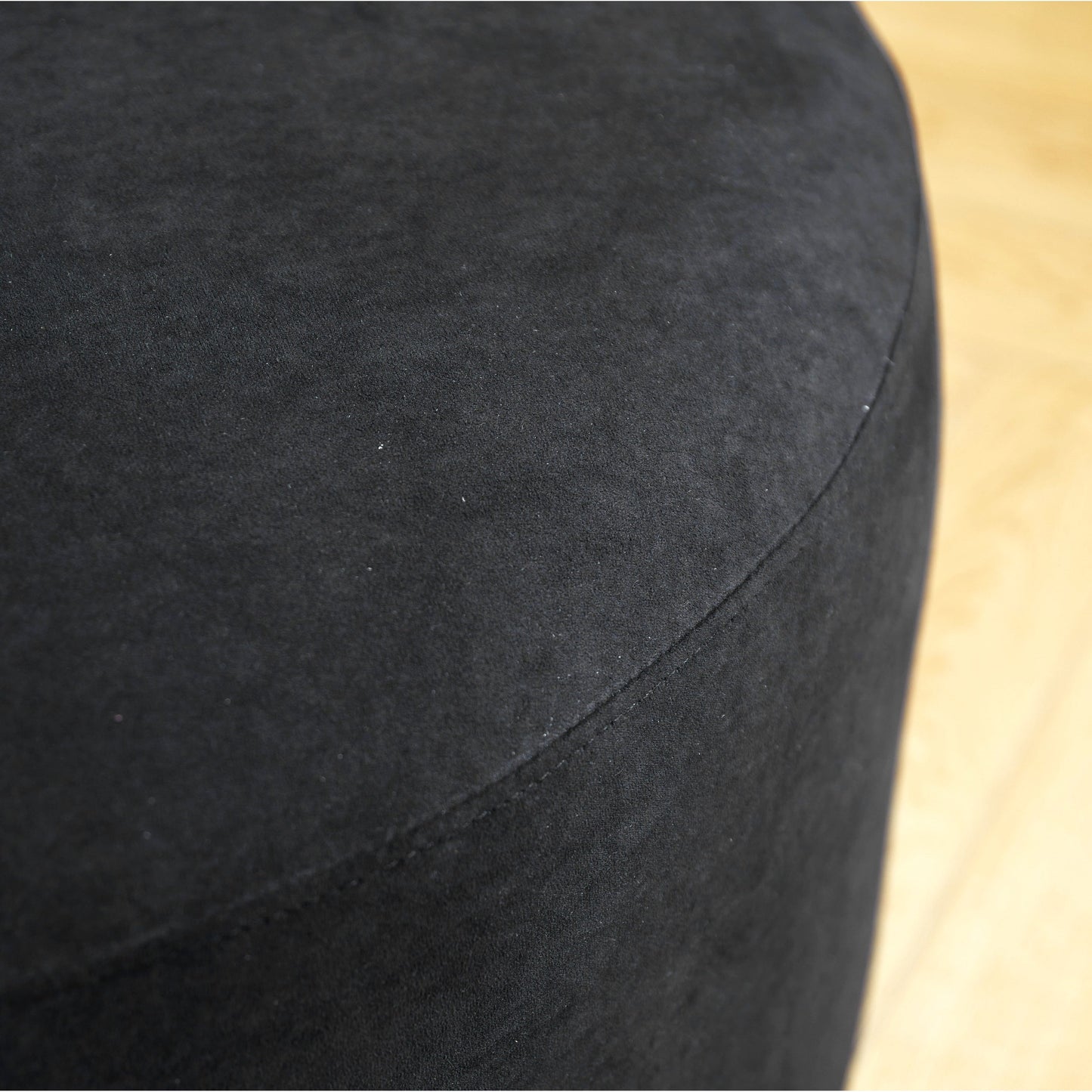 Canapé de salon incurvé en velours demi-lune de 90,2 pouces