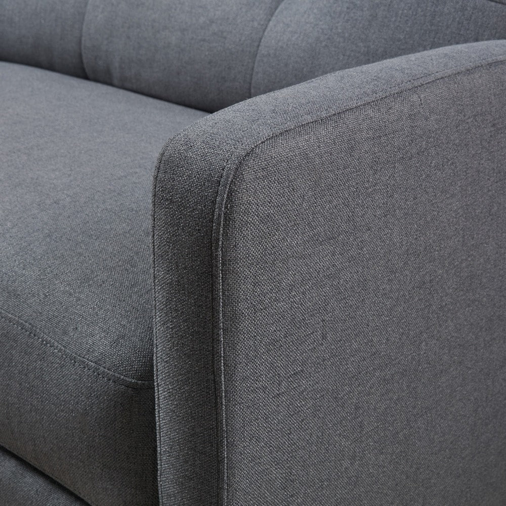 Fauteuil club inclinable 2 places en tissu Halima par Christopher Knight Home