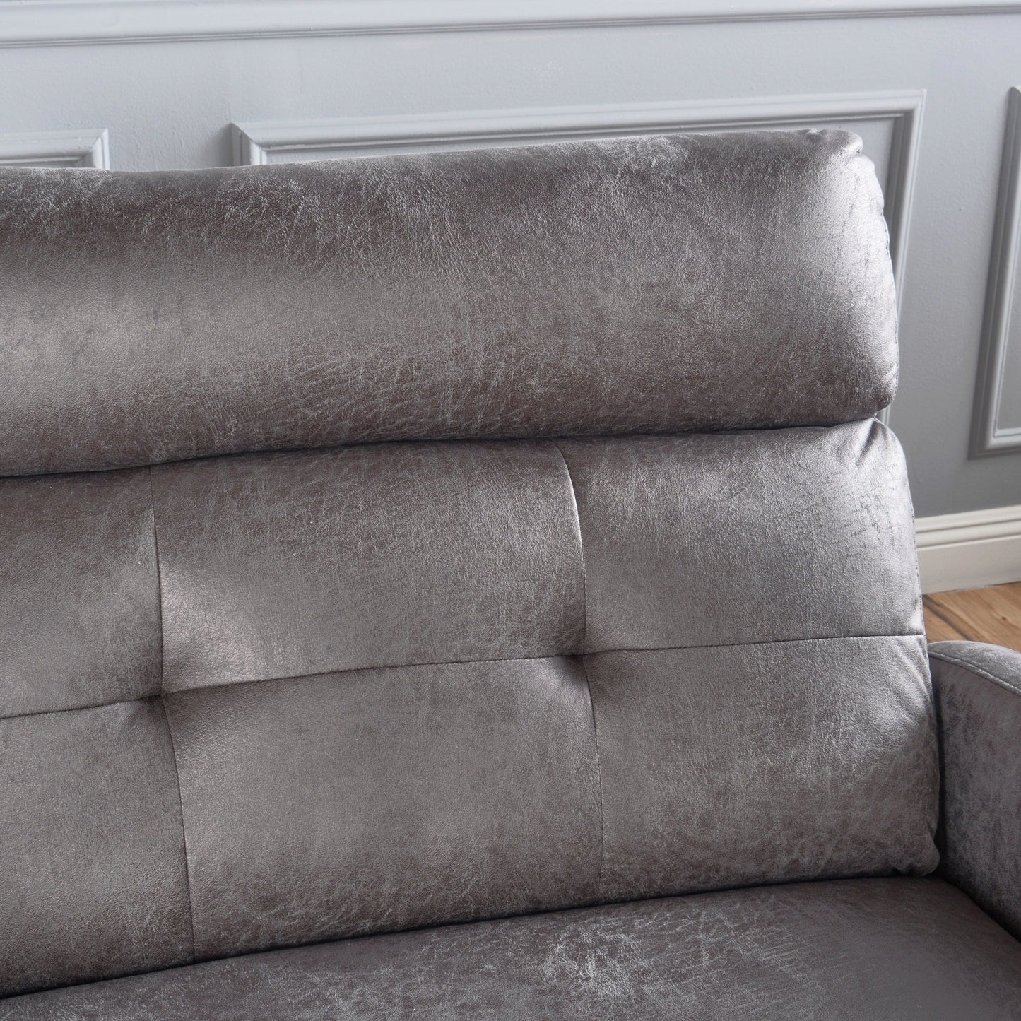Fauteuil inclinable 2 places en microfibre Halima par Christopher Knight Home