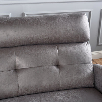 Fauteuil inclinable 2 places en microfibre Halima par Christopher Knight Home