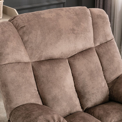 Fauteuil inclinable électrique robuste pour personnes âgées avec un design rembourré