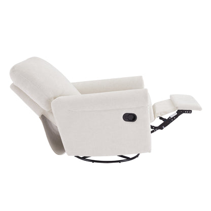 Fauteuil inclinable manuel pivotant à 360 degrés Heido, lot de 2
