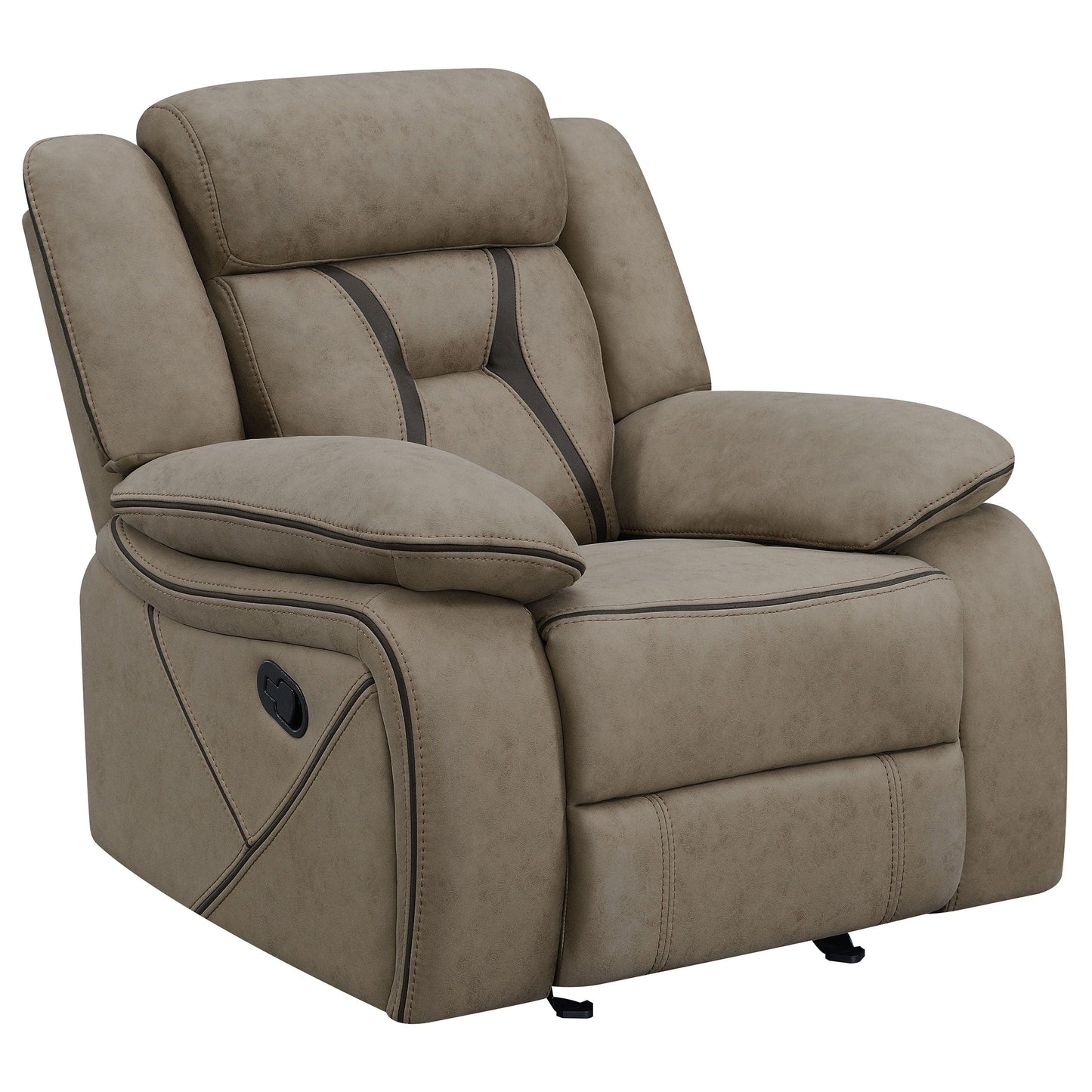 Fauteuil inclinable rembourré et rembourré Higgins
